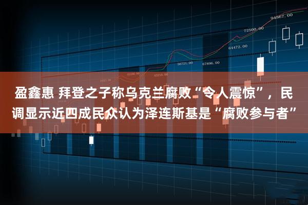 盈鑫惠 拜登之子称乌克兰腐败“令人震惊”，民调显示近四成民众认为泽连斯基是“腐败参与者”